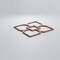 Ekena Millwork Small Olivia Decorative Fretwork Wood Wall Panels, Wood (Paint Grade), 11 3/8"W x 11 3/8"H x 3/8"T WALW12X12X0375OLVMF - alternate 6